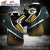 Packers End Zone Yellow Dot Fade Hawaiian Shirt