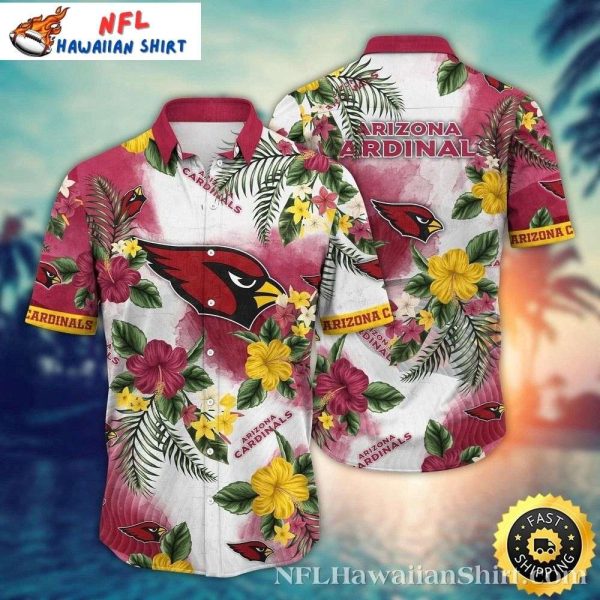 Paradise Pink Arizona Cardinals Hawaiian Shirt