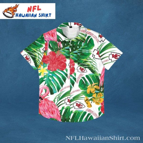 Paradise Pink Flamingo Kansas City Chiefs Tropical Shirt