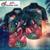 Parrot Paradise Houston Texans Hawaiian Shirt – Tropical Bird Of Paradise