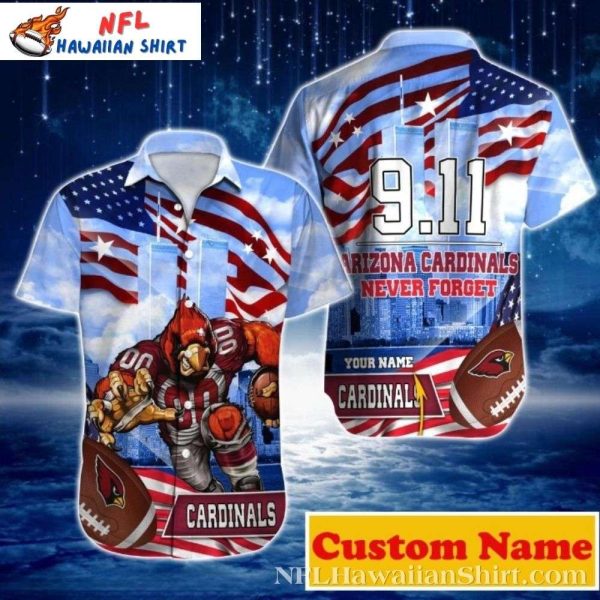 Patriotic Cardinals Tribute – NFL Arizona Cardinals Hawaiian Shirt