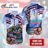 Patriotic Miami Dolphins Never Forget 9.11 Memorial Hawaiian Shirt