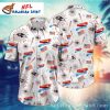 Patriotic Playmaker – Baltimore Ravens Aloha Shirt With 4th Of July Theme