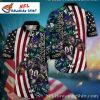 Patriotic Ravens Pride – American Flag Ravens Hawaiian Shirt