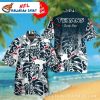 Personalized Tropical Dusk Houston Texans Hawaiian Shirt