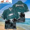 Philadelphia Eagles Palm Shadows Beachside Hawaiian Shirt