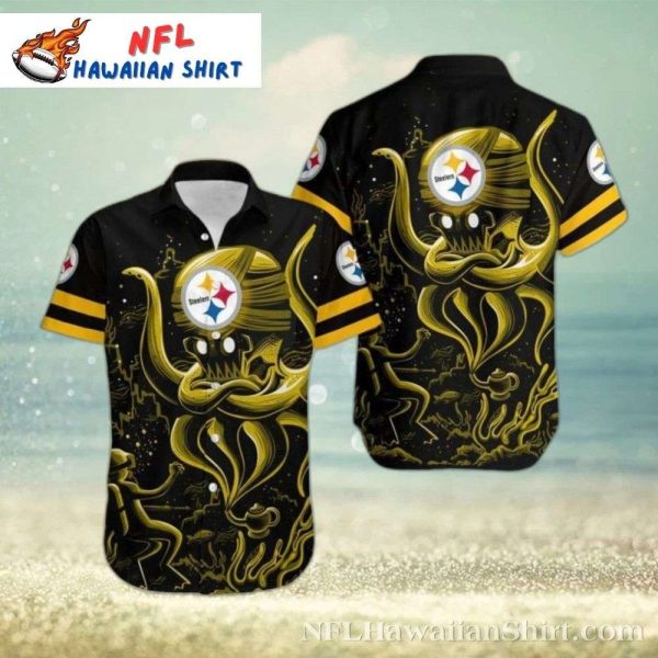 Pittsburgh Steelers Mystical Seas Creature Hawaiian Shirt