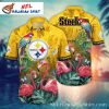 Pittsburgh Steelers Tropical Bird Of Paradise Fan Shirt