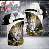 Pittsburgh Steelers Victory Bones – Skeleton Celebratory Hawaiian Shirt