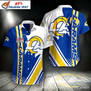 Rams LA Championship Spirit Hawaiian Shirt – Commemorative Design