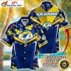 Rams Paradise Play Hawaiian Shirt – Floral Touchdown