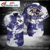 Ravens Bandana Bash – Baltimore Ravens Hawaiian Shirt With Traditional Paisley Print