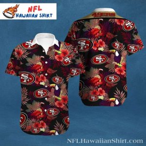 San Francisco Spirit Tropical Leaf 49ers Hawaiian Shirt