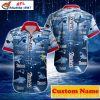 Shark Attack Defense – Personalized New England Patriots Oceanic Hawaiian Shirt