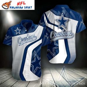 Sporty Pinstripe Play Dallas Cowboys Hawaii Shirts