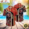 Star-Spangled 49ers Pride – San Francisco 49ers Skull Hawaiian Shirt