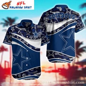 Star-Spangled Navy Dallas Cowboys Hawaiian Wave