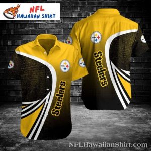 Steelers Starry Night Hawaiian Shirt – Galaxy-Themed Fan Gear