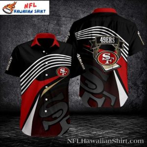 Streamline San Francisco 49ers Hawaiian Shirt – Modern Waves