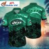 Sunset Palms Official NY Jets Hawaiian Shirt – Hawaiian Jets Shirt