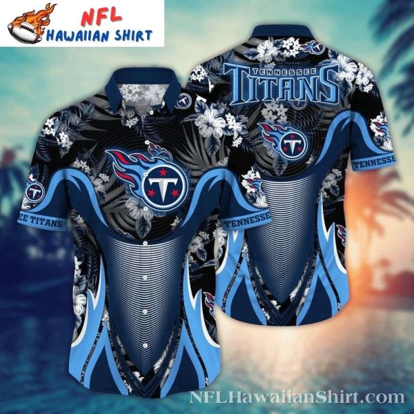 Tennessee Titans Hawaiian Shirt – Hibiscus Elegance For True Fans