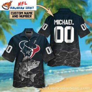 Texans Game Day Tailgate Customizable NFL Hawaiian Shirt