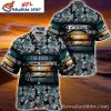 The Birds Game All Day Vibrant Floral Philadelphia Eagles Hawaiian Shirt