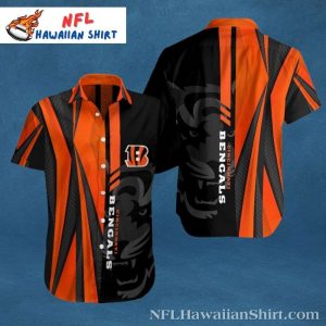 Tiger Stripe Elegance Cincinnati Bengals Hawaiian Shirt – Striped Bengals Aloha Wear