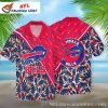 Tropical Flower Pattern NFL Buffalo Bills Hawaiian Shirt