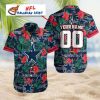 Tropical Victory Dallas Cowboys Personalized Hawaiian Shirt