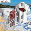 Varsity Cardinal Kickoff Collegiate Hawaiian Shirt