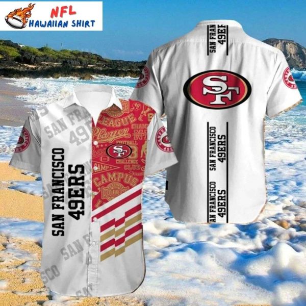 Vintage Varsity 49ers Aloha Shirt – Collegiate Classic