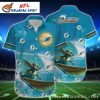 Yoda Surfing Sensation Miami Dolphins Hawaiian Shirt